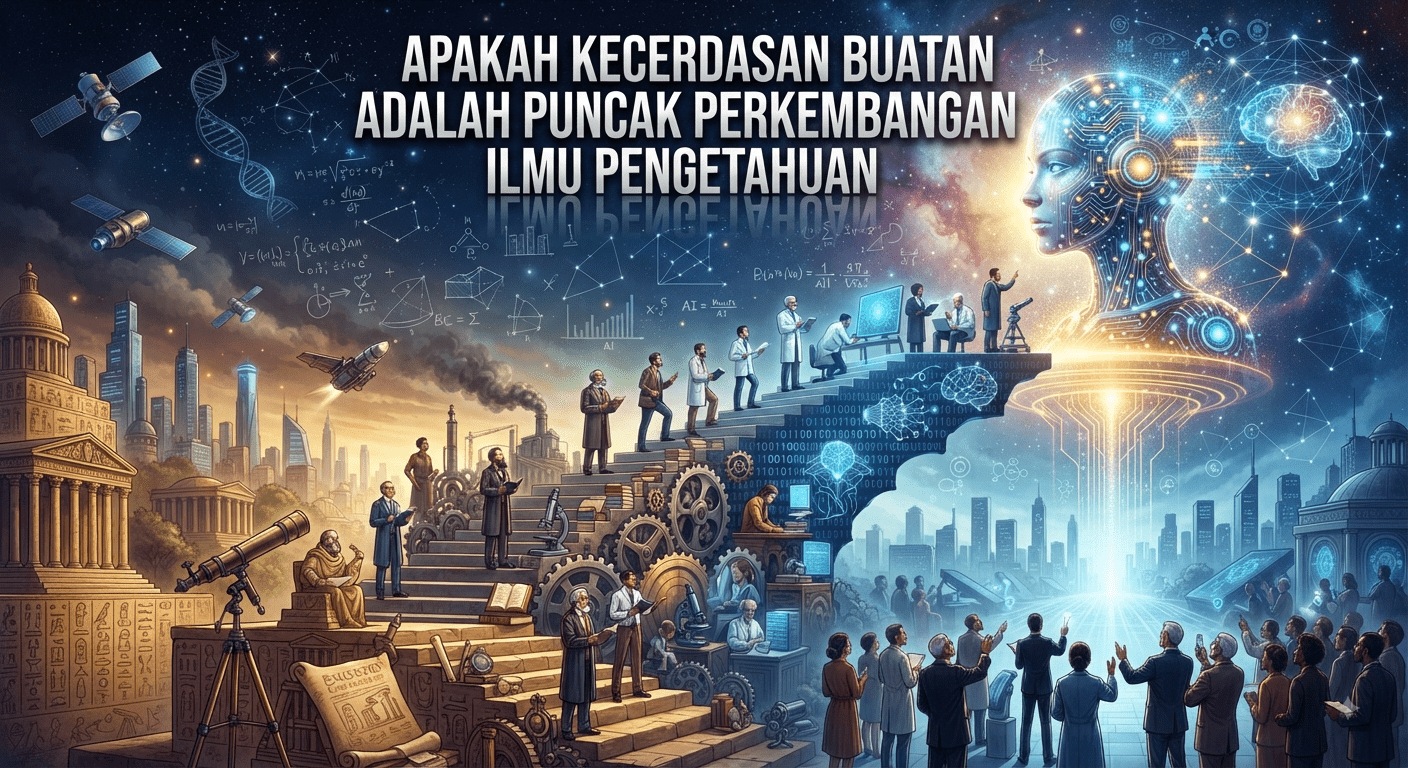 Apakah Kecerdasan Buatan Adalah Puncak Perkembangan Ilmu Pengetahuan