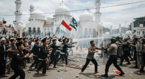 Kerusuhan Saat Peringatan Hari Damai Aceh
