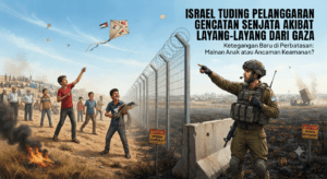 Israel Tuding Pelanggaran Gencatan Senjata Akibat Layang-layang Dari Gaza